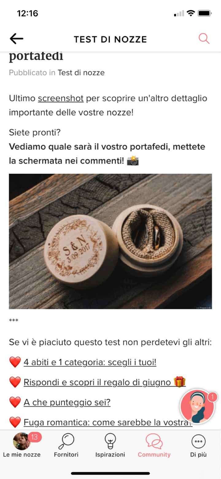 Fai lo screenshot e scopri il tuo portafedi - 1