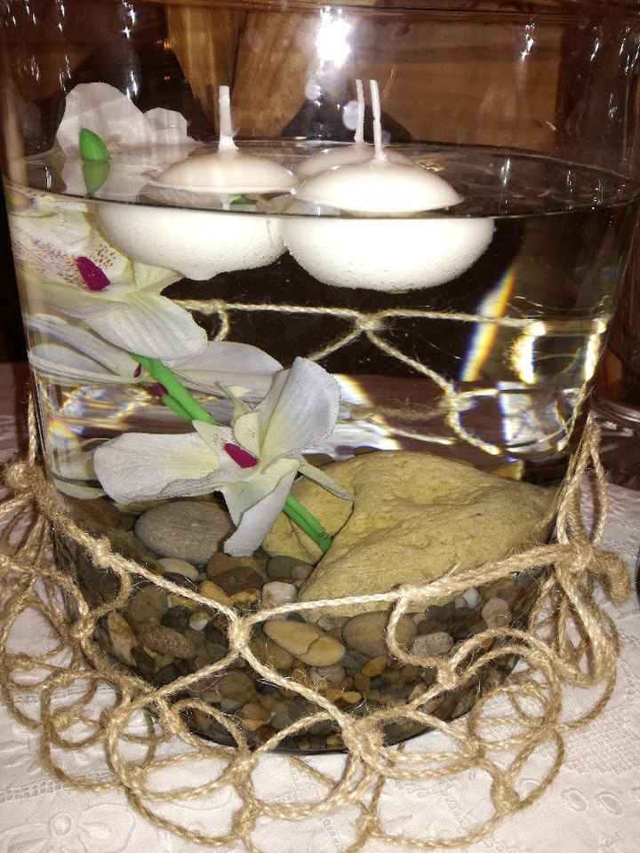 Il centro tavola fai da te - 2