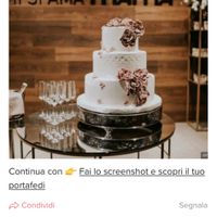 Fai lo screenshot e scopri la tua torta nuziale - 1