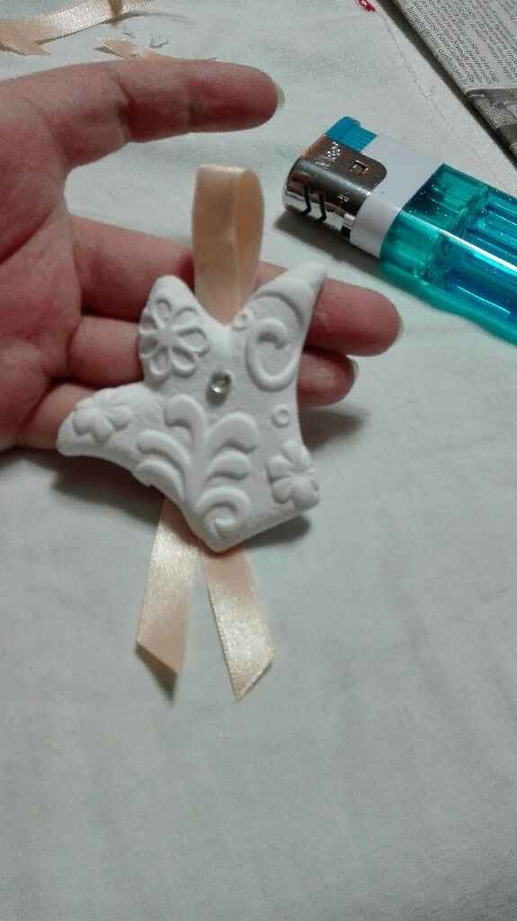 Sto assemblando i segnaposti - 1