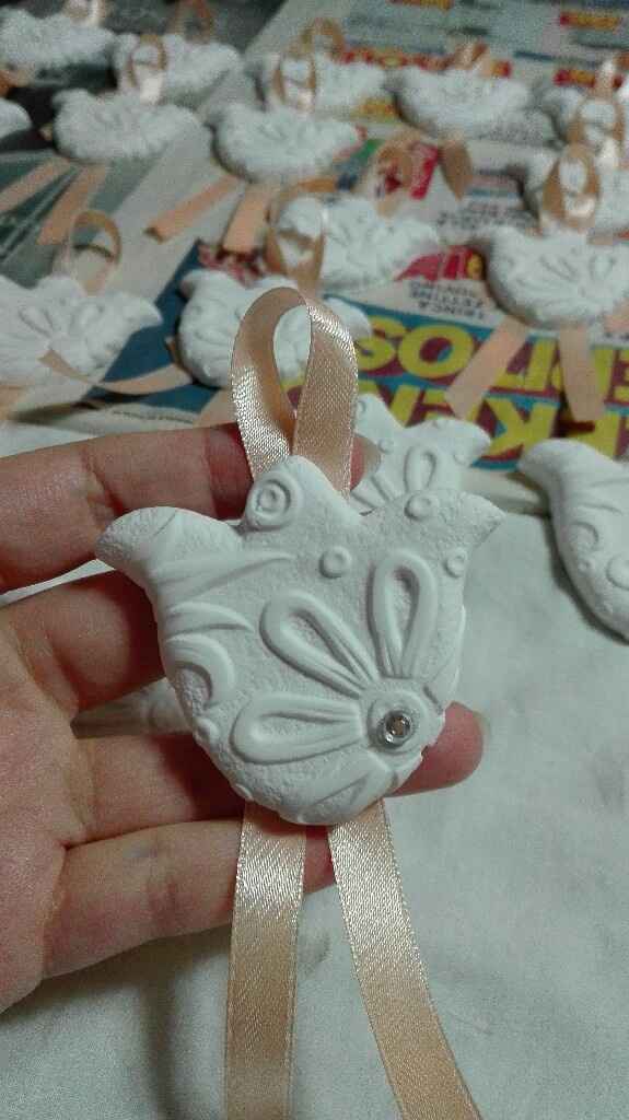 Sto assemblando i segnaposti - 3