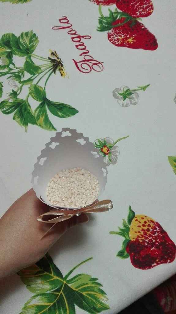 Coni con riso colorato - 2