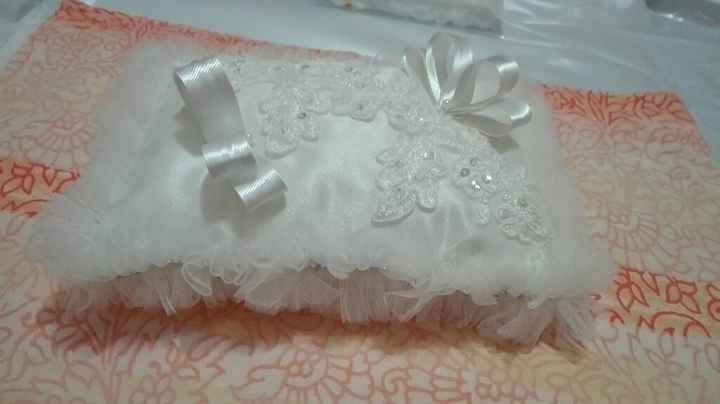 Cuscino porta fedi - 2