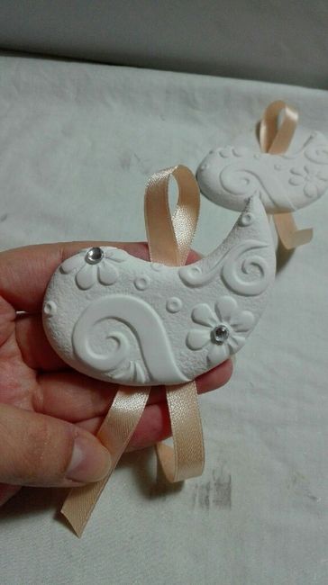 Sto assemblando i segnaposti - 4