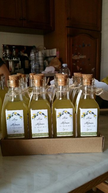 Bomboniere limoncello fai da te 2