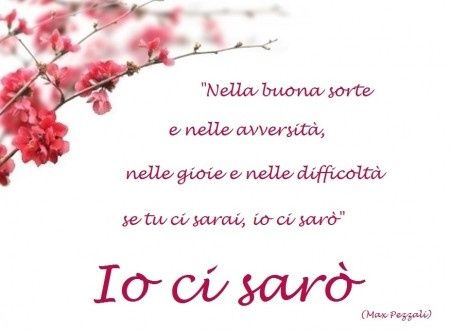 Segnatavolo Io ci sarò