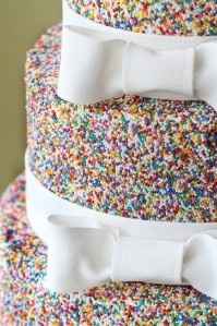 torta nuziale multicolor