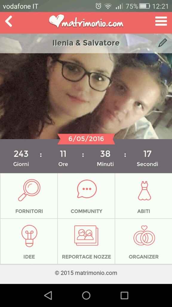 Quanti giorni mancano alle vostre nozze? :) - 1