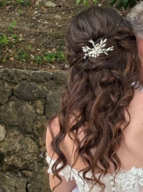 Acconciatura sposa - semiraccolto 👰🏻‍♀️ - 1