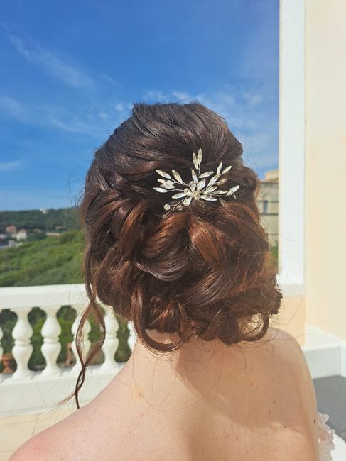Acconciatura sposa - semiraccolto 👰🏻‍♀️ - 1