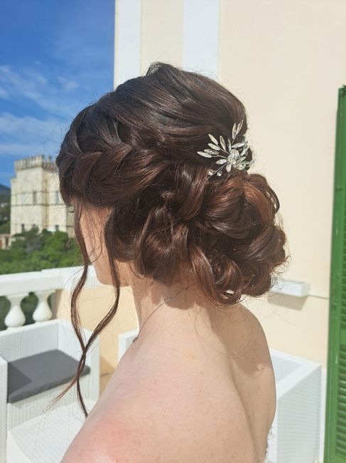Acconciatura sposa - semiraccolto 👰🏻‍♀️ - 2