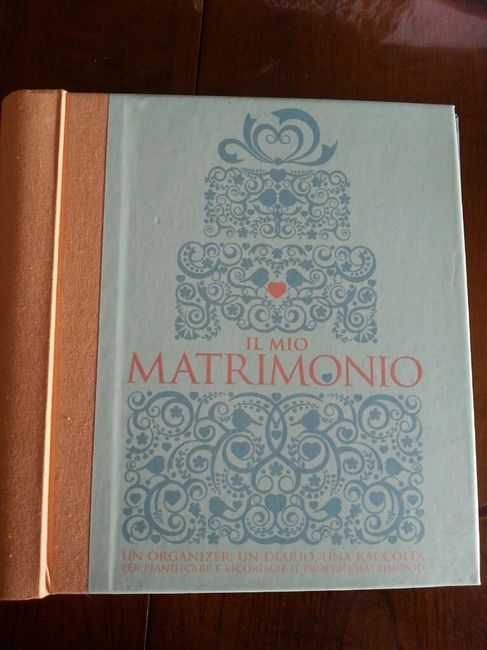 Agenda organizer "il mio matrimonio" acquistata! - 1