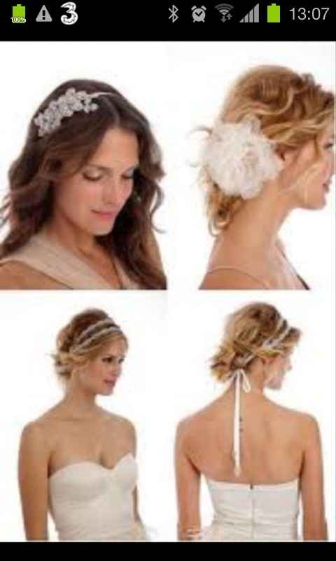 Accessori per capelli il giorno delle nozze? - 1