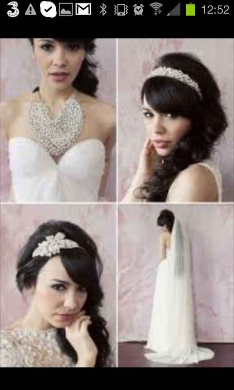 Accessori per capelli il giorno delle nozze? - 2