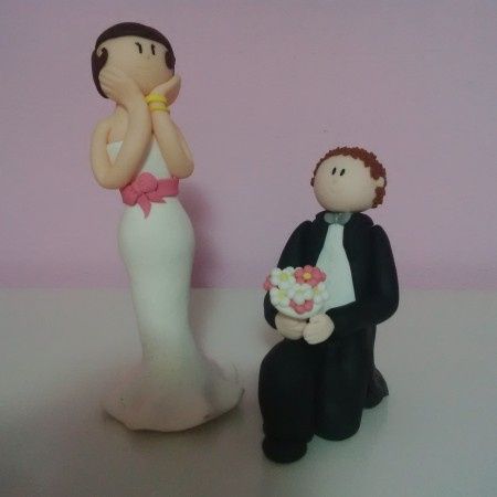 Cake topper regalo