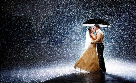 matrimonio sotto la pioggia