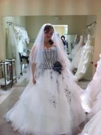 Io con il mio abito.