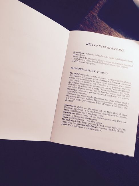 Libretti messa arrivati! - 1