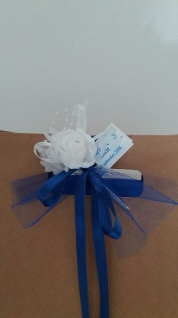 Dettaglio confezione bomboniere