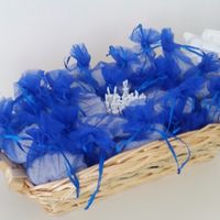 Cesto porta riso e bolle personalizzate