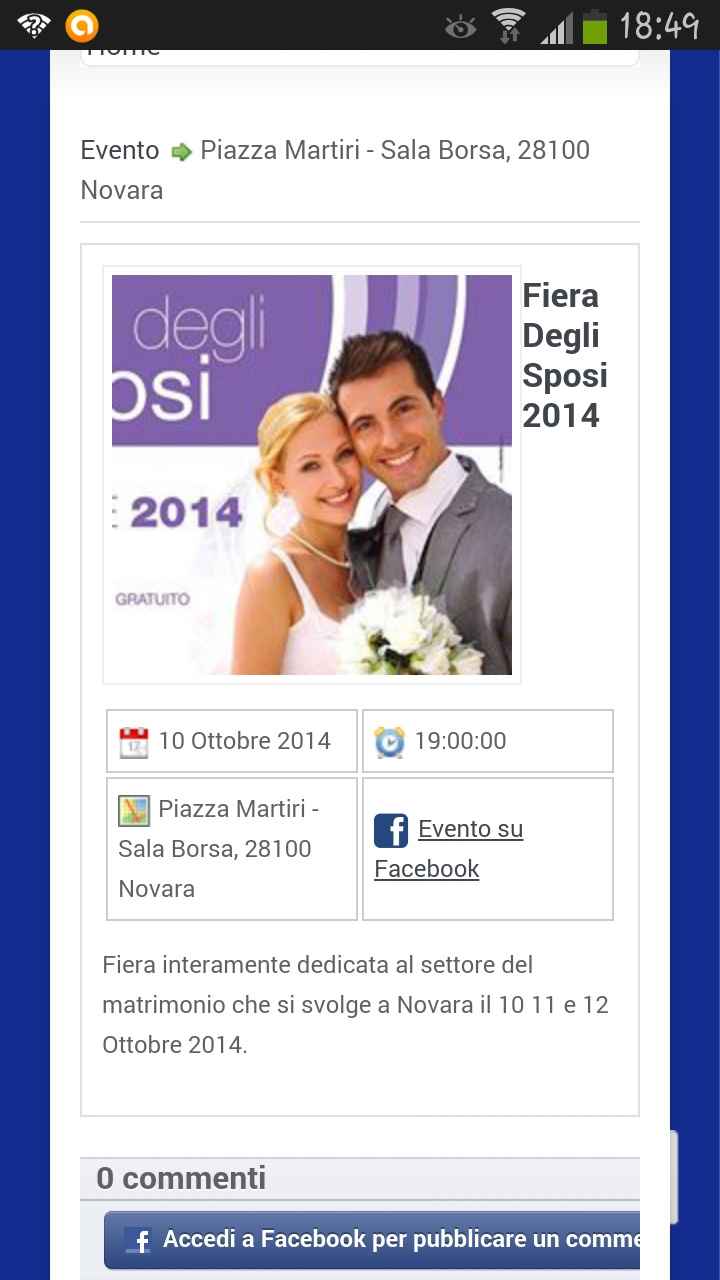 Fiera degli sposi a Novara - 1