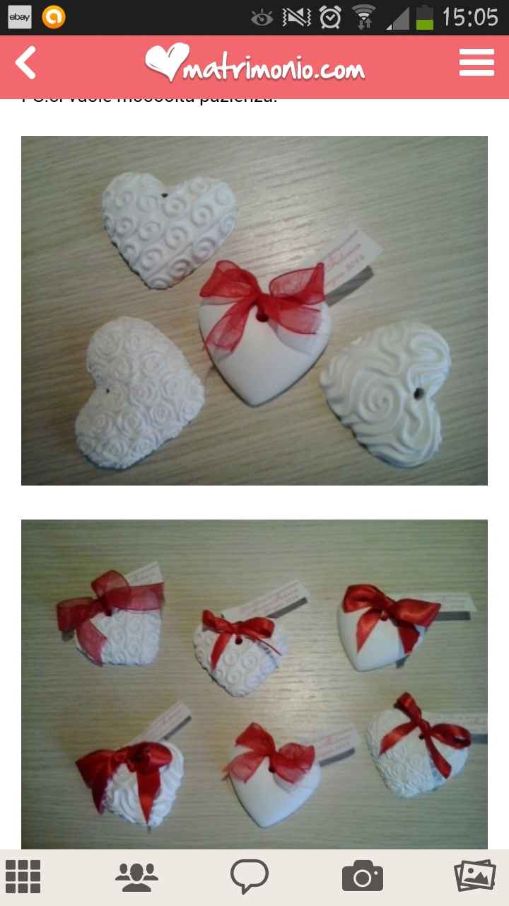 Gessetti profumato forma cuore - 1