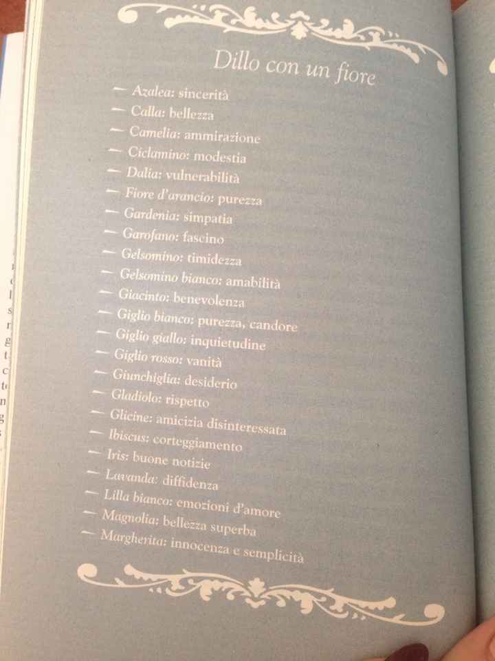 Fiori e significato ! - 1
