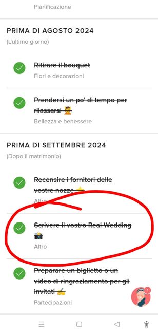 Come condividere il Real Wedding? 8