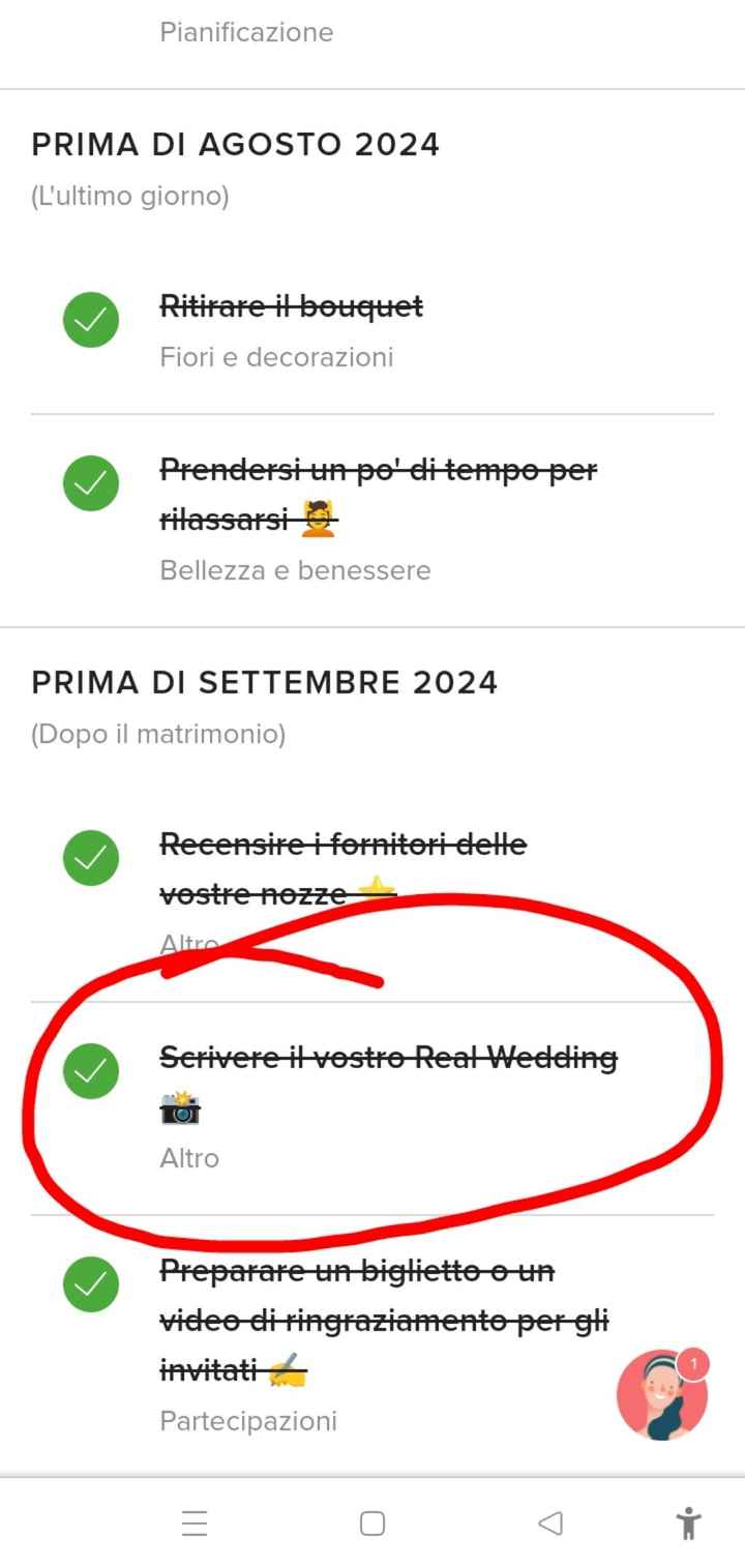 Come condividere il Real Wedding? - 2