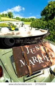 just married