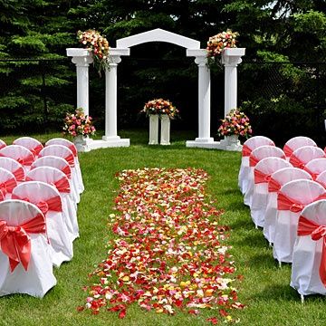 x arianna matrimonio all'aperto