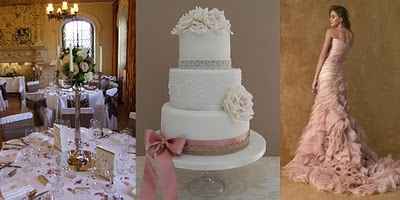 x Alessia matrimonio rosa antico