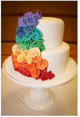 x irene torta arcobaleno