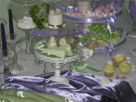 matrimonio glicine - verde mela