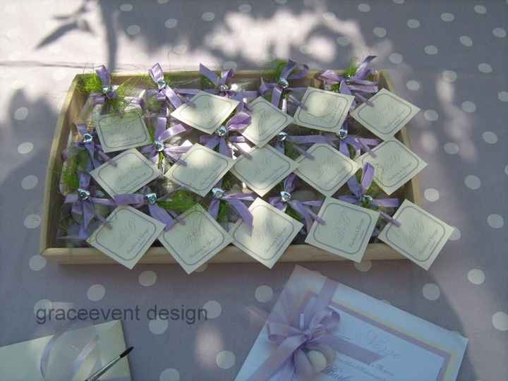 matrimonio glicine - verde mela