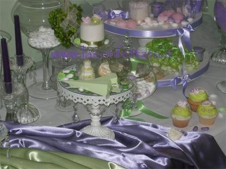 matrimonio glicine - verde mela