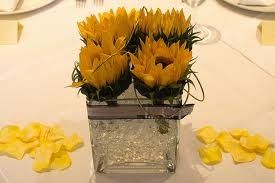 girasole centrotavola