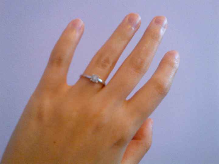 Anello di fidanzamento...