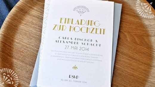 Partecipazioni stile letterpress mi date un consiglio? - 1