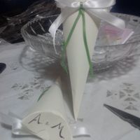 I coni porta riso personalizzati da me.  - 2