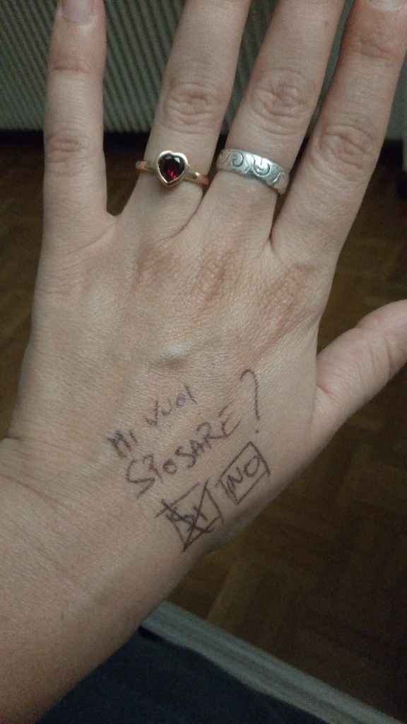 Anello proposta di matrimonio - 1