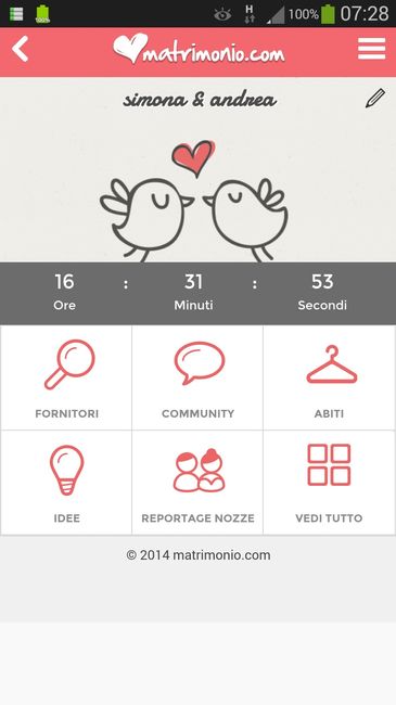 Quanto manca alle vostre nozze? - 1