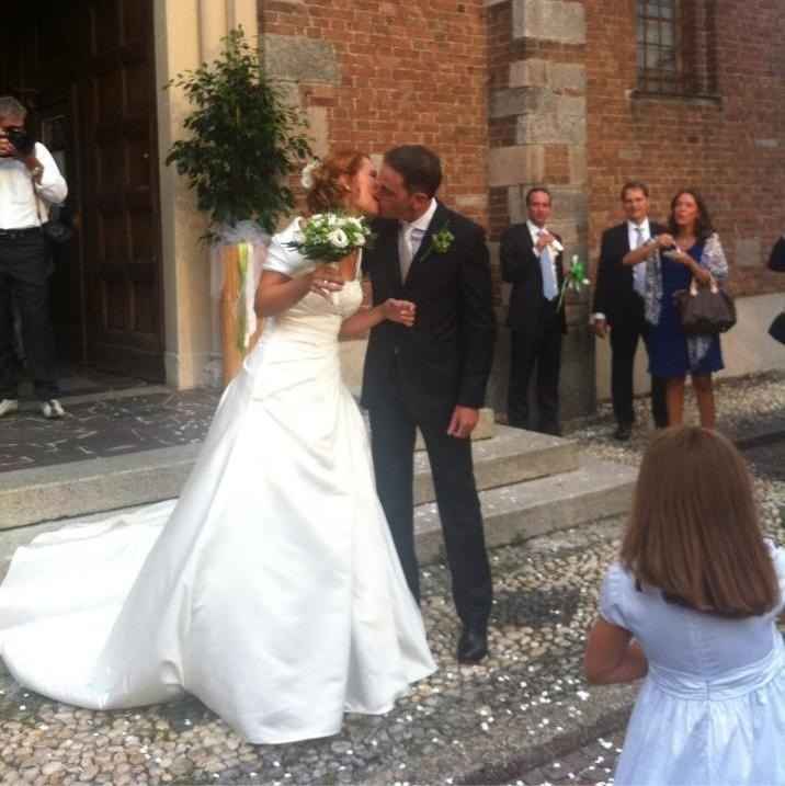 Il bacio degli sposi!