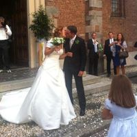 Il bacio degli sposi!