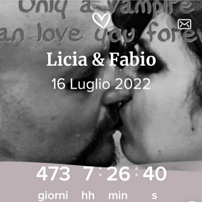 Canzoni💝💍 e countdown 🥰💒 2
