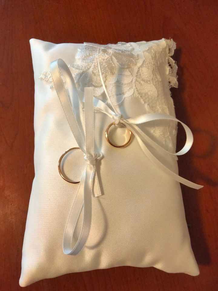Cuscino porta fedi - 1