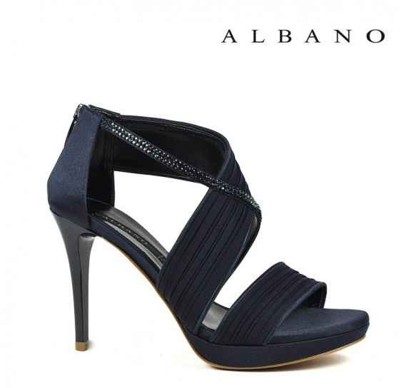 scarpe albano blu