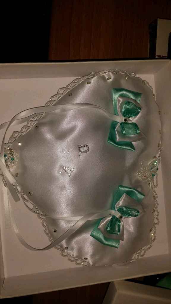 Cuscino porta fedi... ecco il mio, mi fate vedere i vostri - 1