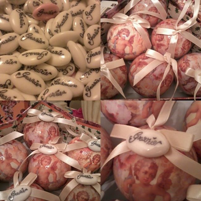 i miei segnaposti..........