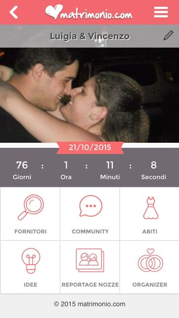 Countdown matrimonio.com - 1